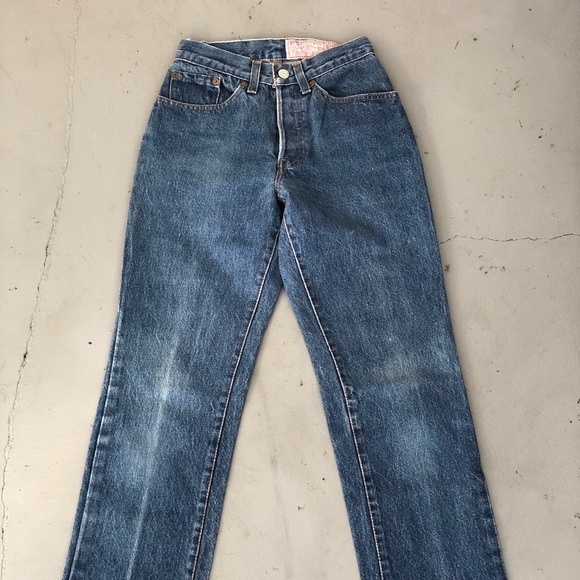 Vtg 70s Levis 501 rare size 23 re/done reformation - Picture 4 of 4